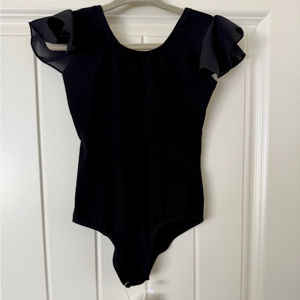 New Trend Black Kids Leotard, Size 4T, Brand New
